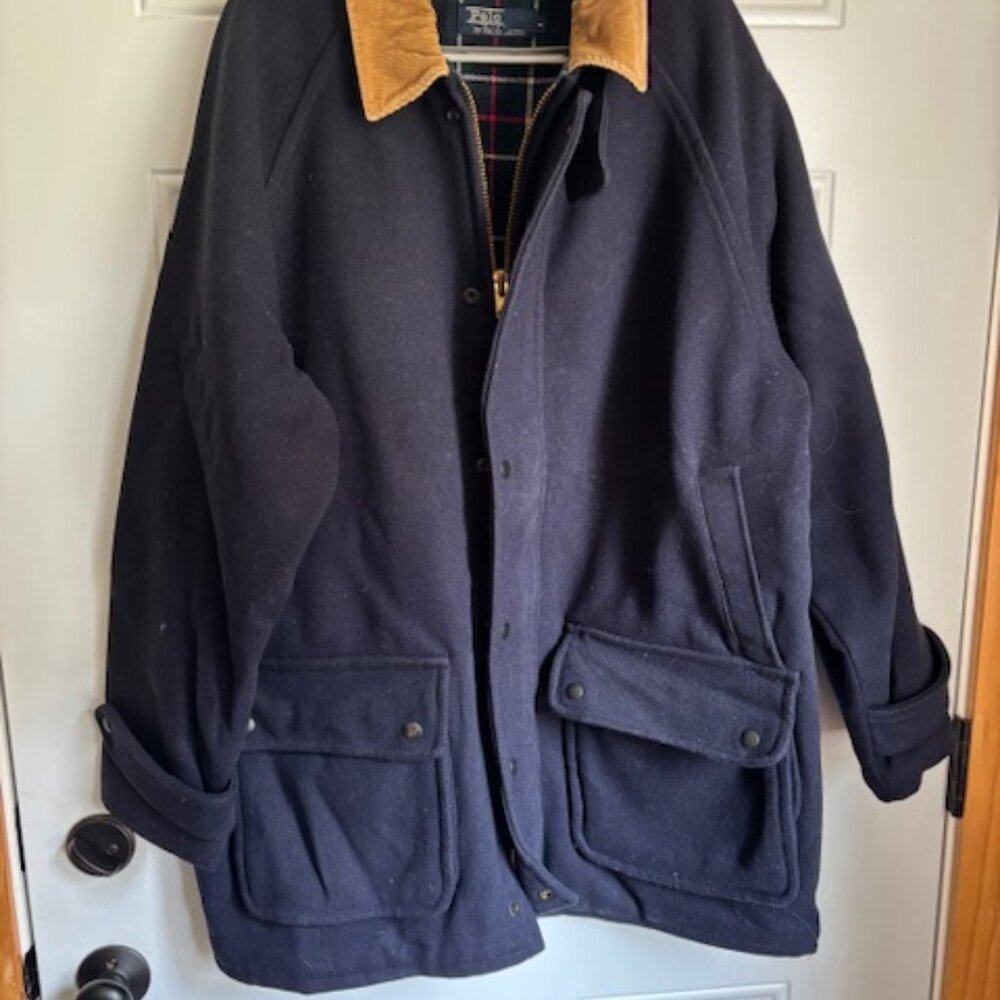Mens Vintage Ralph Lauren 100% wool jacket L